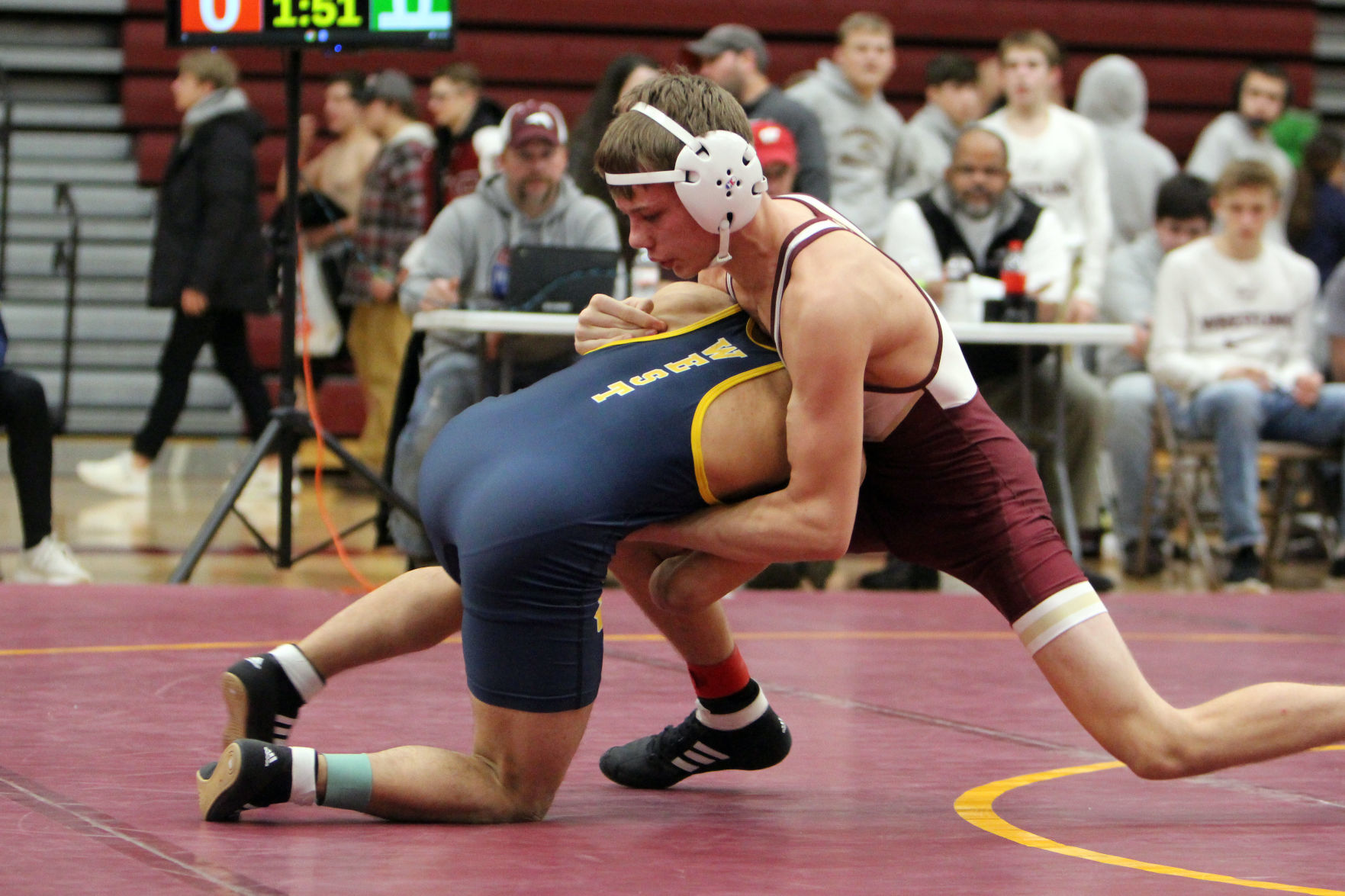 Whitetail Shootout Menomonie wrestling tournament 1-31-20